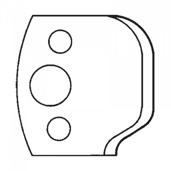 scheppach Profilmesser Paar 63207404 ID.-NR. 100 129 054 wie Leitz 026192