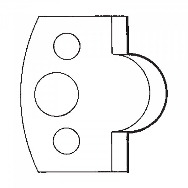 scheppach Profilmesser Paar 63207614 ID.-NR. 100 129 014 wie Leitz 026114