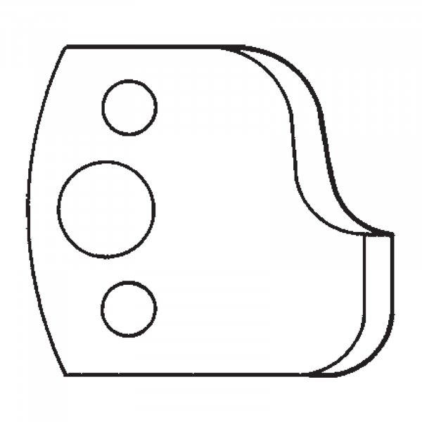 scheppach Abweiser Paar 63207462 ID.-NR. 100 129 162 wie Leitz 026407