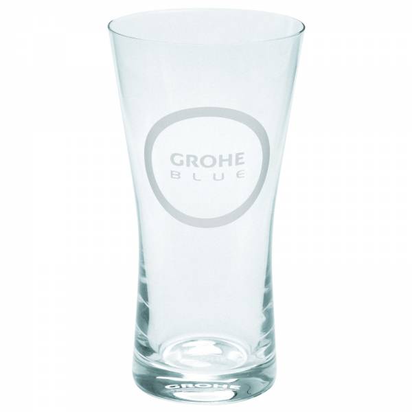 GROHE Blue Wassergläser 40437 6 Kristallgläser mit GROHE Blue Dekor