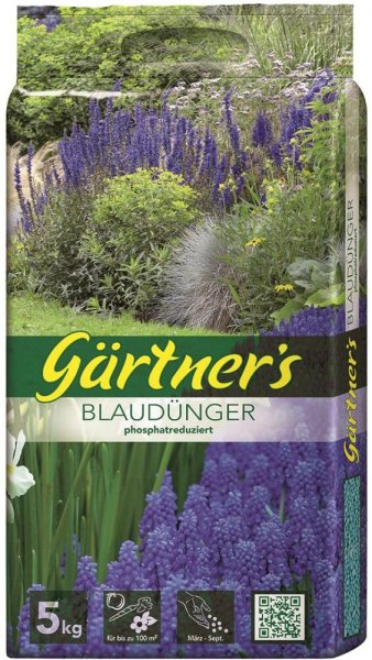 Gärtners Blaudünger 12+6+15+2 phosphatreduziert GÄR 5kgFFGR
