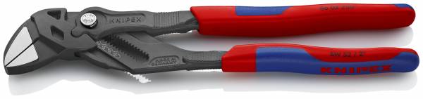 KNIPEX 86 02 250 SB Zangenschlüssel Zange und Schraubenschlüssel in einem Werkzeug 250 mm