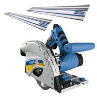 Scheppach Tauchsäge PL45 mit 2 x 700 mm Führungsschienen und Schienenverbinder Scheppach Tauchsäge PL45 mit 2 x 700 mm Führungsschienen und Schienenverbinder