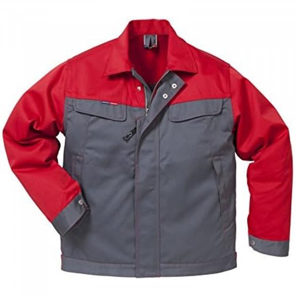 Fristads Kansas Icon Bundjacke Gr. XL Grau/Rot 2-871