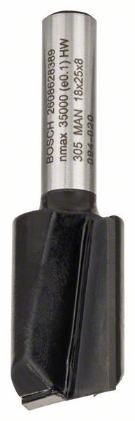D1 18 mm Bosch Nutfräser 8 mm G 56 mm L 25 mm 