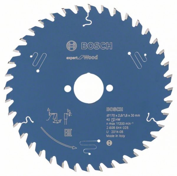 BOSCH KREISSÄGEBLATT EXPERT FOR WOOD, 170 X 30 X 2,6 MM, 40