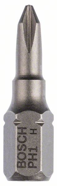 BOSCH SCHRAUBERBIT EXTRA-HART, PH 1, 25 MM, 10ER-PACK, IM BLISTER