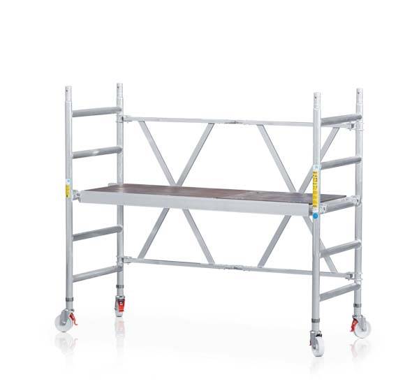 Zarges Compactmaster 2T - LM-Klappgerüst, Arbeitshöhe 2,95 m 53400