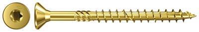 fischer Power-Fast Spanplattenschraube TX Senkkopf gelb vz TG Ø 3,0-6,0 mm