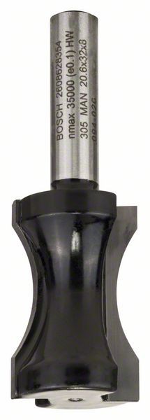 BOSCH FLACHSTABFRÄSER, 8 MM, 18,3 MM, 20,6 MM, 32 MM, 63,5 MM