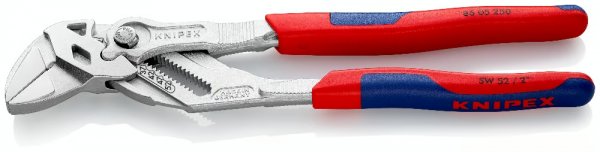 KNIPEX 86 05 250 Zangenschlüssel Zange und Schraubenschlüssel in einem Werkzeug 250 mm