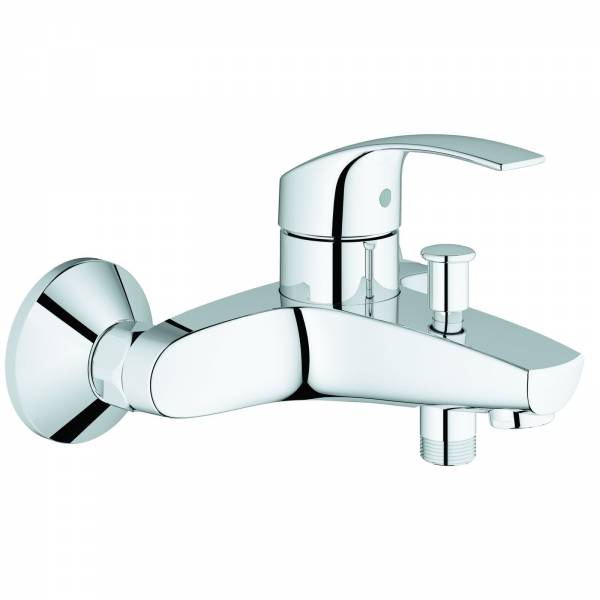 GROHE EH-Wannenbatterie Eurosmart 33300 Wandmontage eigensicher chrom