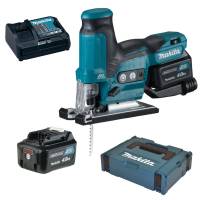 Makita 10,8V Akku Pendelhubstichsäge JV102DSMJ 2x 4,0Ah Ladegerät Zubehör Makpac Makita 10,8V Akku Pendelhubstichsäge JV102DSMJ 2x 4,0Ah Ladegerät Zubehör Makpac