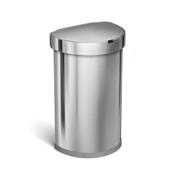 simplehuman Abfalleimer Sensorabfalleimer 45l ST2009 edelstahl gebürstet