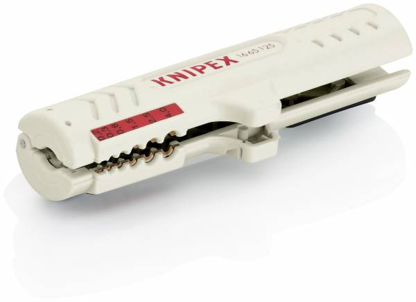 KNIPEX 16 65 125 SB Abmantelungswerkzeug für Datenkabel 125 mm