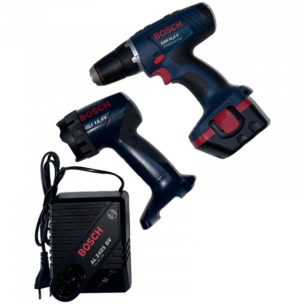 Bosch Professional AKKU-SCHRAUBER GSR 14,4V-2,0Ah +Akku+Lampe+Ladegrät