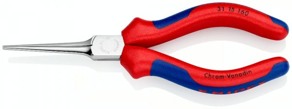KNIPEX 31 15 160 Greifzange (Nadelzange) 160 mm verchromt