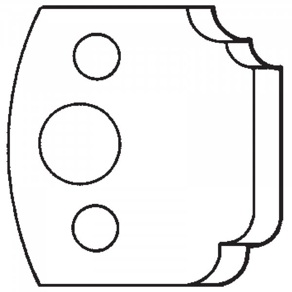 scheppach Profilmesser Paar 63207414 wie Leitz 026252ID.-NR. 100 129 064