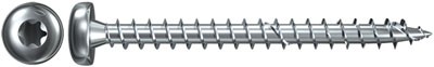fischer Power-Fast Spanplattenschraube TX Halbrundkopf blau vz Ø 3,0-6,0 mm