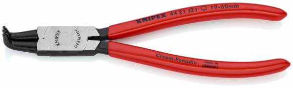 KNIPEX 44 21 J21 SB Sicherungsringzange für Innenringe in Bohrungen 170 mm schwarz atramentiert mit