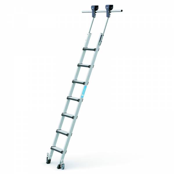Zarges Comfortstep Trec LH - LM-Stufen-Regalleiter 7 Stufen 41413