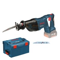 BOSCH Akku-Säbelsäge GSA 18 V-LI Solo Version mit L-Boxx 060164J007 Click&Go BOSCH Akku-Säbelsäge GSA 18 V-LI Solo Version mit L-Boxx 060164J007 Click&Go