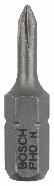 BOSCH SCHRAUBERBIT EXTRA-HART, PH 0, 25 MM, 3ER-PACK
