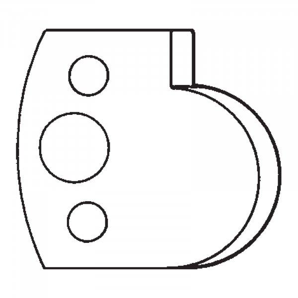 scheppach Abweiser Paar 63207458 ID.-NR. 100 129 158 wie Leitz 026403