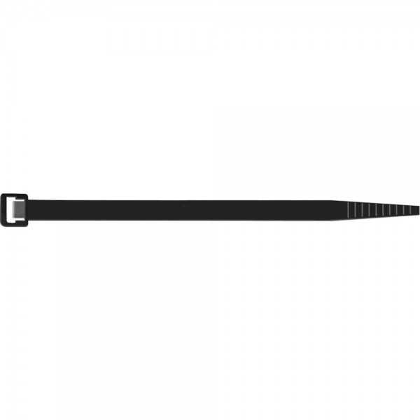 Kabelbinder schwarz UV 100x 2,5mm a100Stk. Sapi