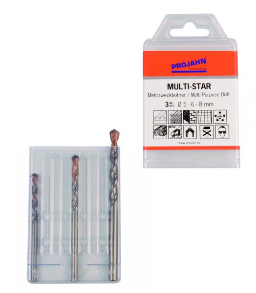 Projahn Multistar Satz 3-tlg. 5, 6, 8 mm