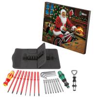 Wera Adventskalender 25-teilig Bit-Set Schraubendreher Werkzeugtasche Wera Adventskalender 25-teilig Bit-Set Schraubendreher Werkzeugtasche