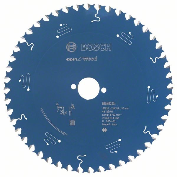BOSCH KREISSÄGEBLATT EXPERT FOR WOOD, 235 X 30 X 2,8 MM, 48