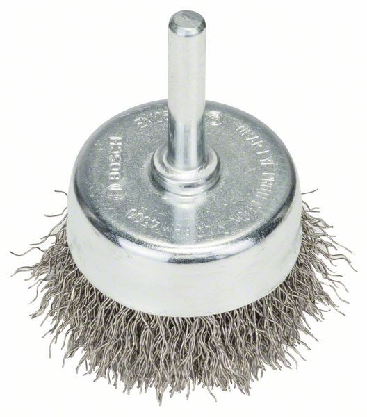 BOSCH TOPFBÜRSTE, GEWELLTER DRAHT, 0,3 MM, 50 MM, 4500 U/ MIN