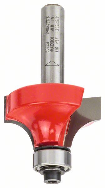 BOSCH ABRUNDFRÄSER 8 MM, D 31,75 MM, R1 9,5 MM, L 18 MM, G 60 MM