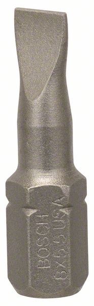 BOSCH SCHRAUBERBIT EXTRA-HART, S 0,8 X 5,5, 25 MM, 10ER-PACK