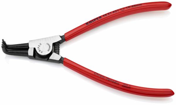 KNIPEX 46 21 A21 SB Sicherungsringzange für Außenringe auf Wellen 170 mm schwarz atramentiert mit Ku