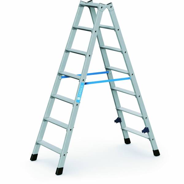 Zarges Nova B - Stufen-Stehleiter 2 x 7 Stufen 42467