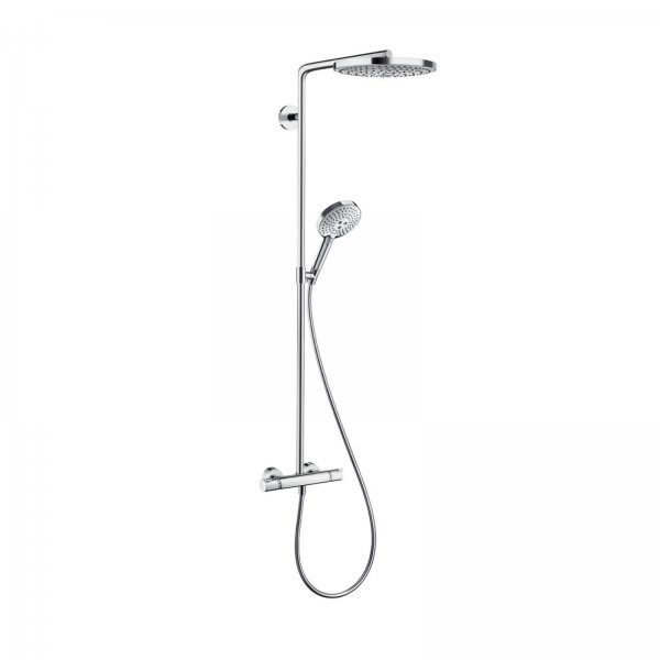 HG Showerpipe Raindance Select chrom mit Kopfbrause Raindance S 240 2jet Hansgrohe 27129000