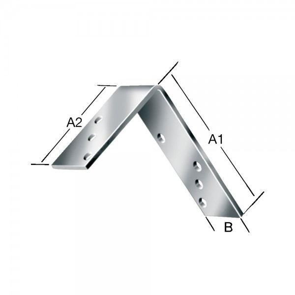 Balkenwinkel verz 180x120MM Nr. 179180Z