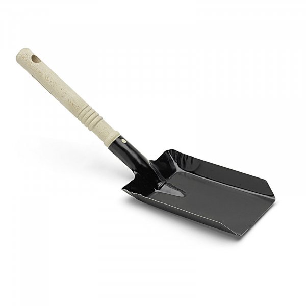 NÖLLE KOHLESCHAUFEL METALL SCHWARZ LACKIERT