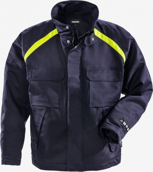 Fristads Kansas FLAM Schweißer Winterjacke Gr. L Dunkelblau 100342