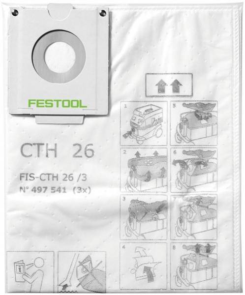 Festool Sicherheitsfiltersack FIS-CTH 26/3 497541