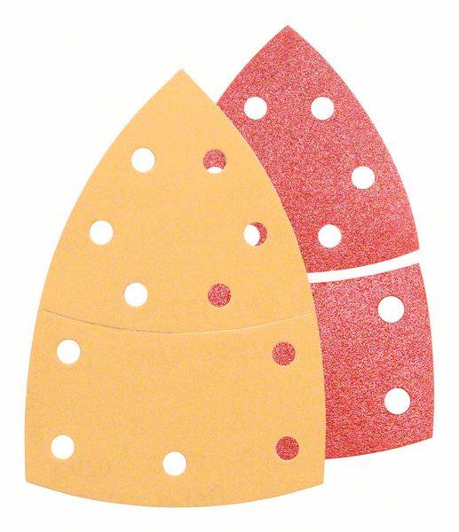 BOSCH SCHLEIFBLATT-SET, EXPERT FOR WOOD, BEST FOR PAINT, 25-TEILIG, 102X62,93, 40-180