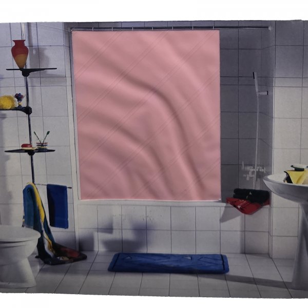 Spirella Duschvorhang KERSTIN 1200x2000 rose 1012064