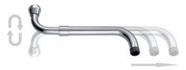 Neoperl Rohrauslauf verchromt S 3/4x200-300 ausziehbar