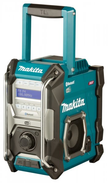 Makita Akku-Baustellenradio MR004GZ für CXT 12 V max. LXT 18 V XGT 40 V DAB+ Bluetooth AUX ohne Akku