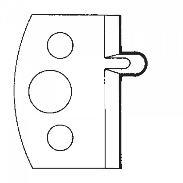scheppach Profilmesser Paar 63207710 ID.-NR. 100 129 010wie Leitz 026110