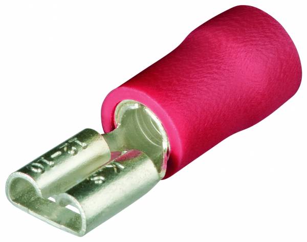 KNIPEX 97 99 010 Flachsteckhülsen isoliert je 100 Stück 120 mm