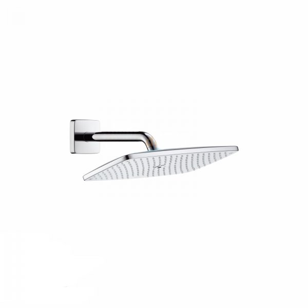 HG Kopfbrause Raindance E 360 Air 1jet 360mmx190mm mit Brausearm 240mm chrom Hansgrohe 27371000