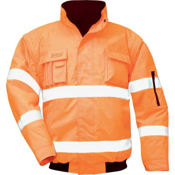 Warnpilotenjacke Tom, orange